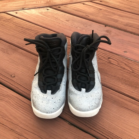 Nike Air Jordan 10 Cement Retro Smoke Grey Size 4 - Picture 2 of 8